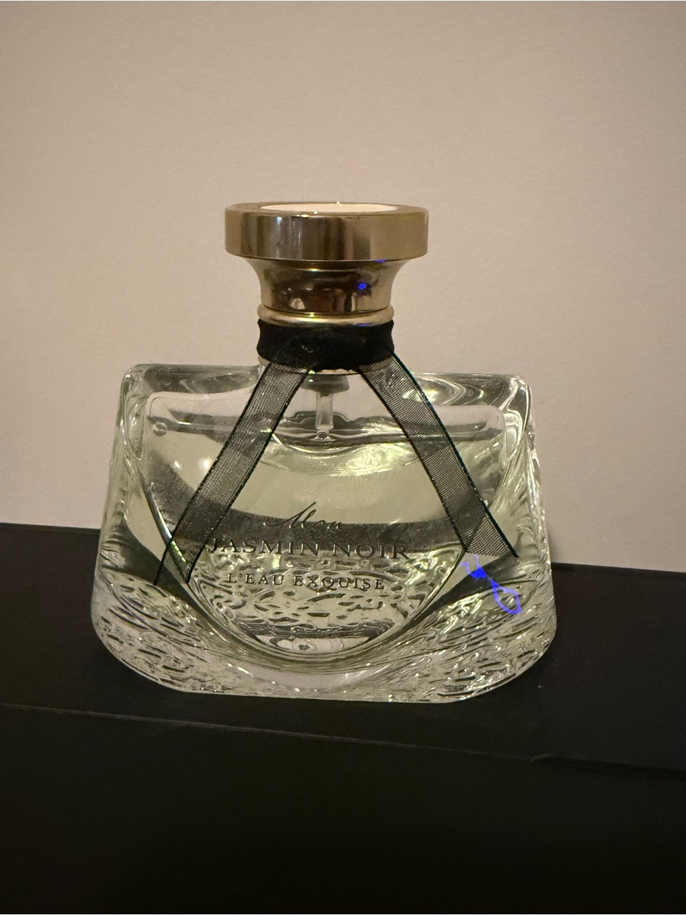 Rare Bvlgari Mon Jasmin Noir L'Eau Exquise Eau de Toilette Perfume 50ml Bottle